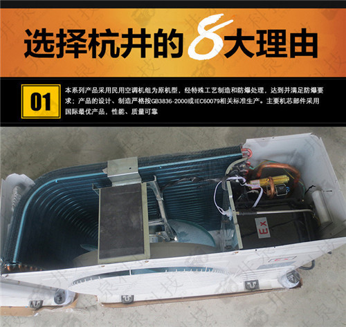 1.5p乙炔氣倉庫單冷防爆空調(diào)案例圖